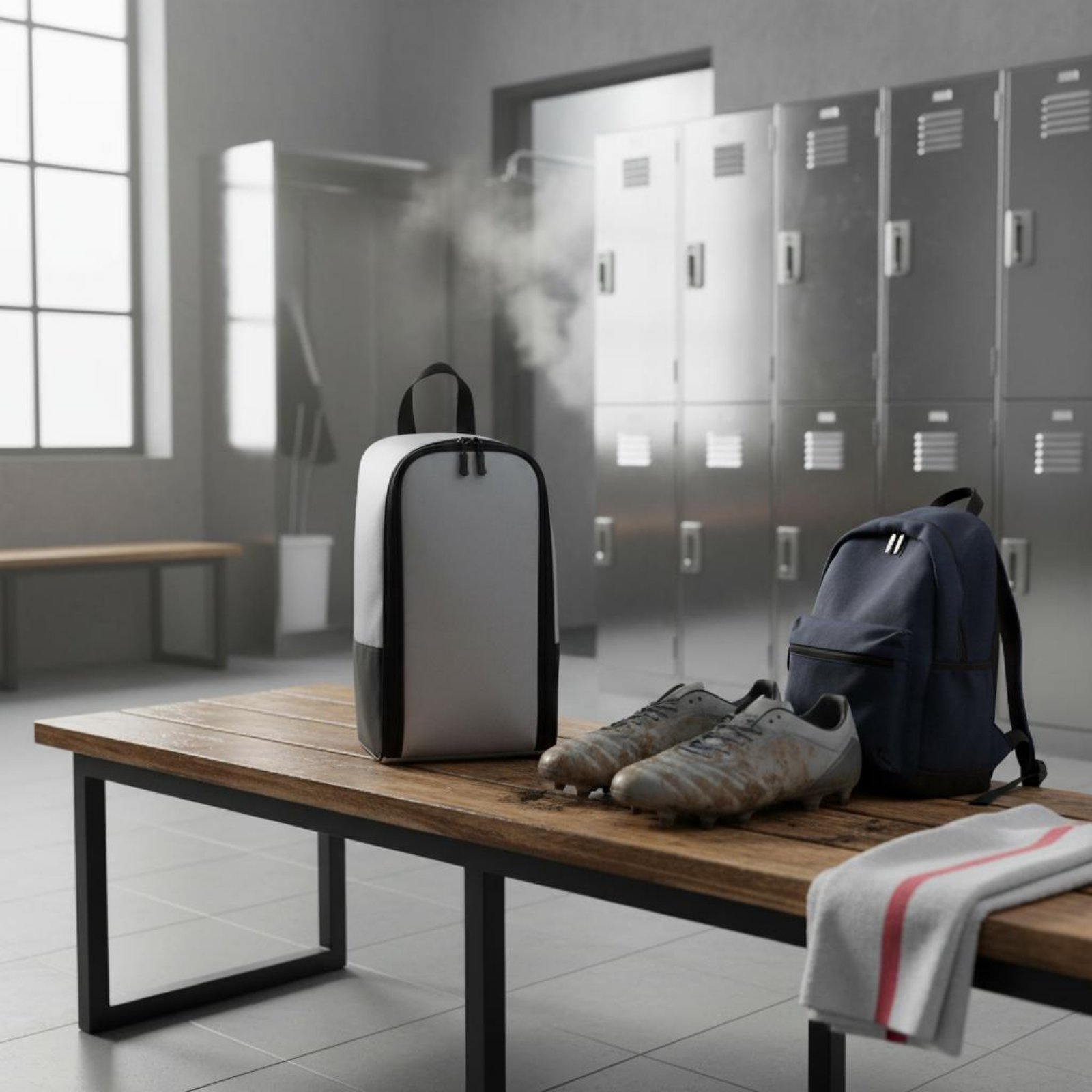 Sneaker Case - กระเป๋ารองเท้าฟุตบอล กระเป๋าเก็บรองเท้ากีฬาความจุขนาดใหญ่ กระเป๋าใส่รองเท้าผ้าใบ ทำความสะอาดง่าย นำกลับมาใช้ใหม่ได้สำหรับกลางแจ้ง