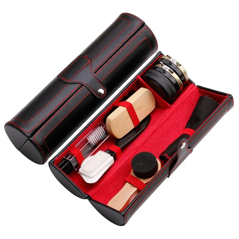 Sneaker Shoe Care Kit - ชุดดูแลรองเท้ามืออาชีพ แปรงขัดรองเท้าหนังขัดเงาอย่างรวดเร็ว ชุดทำความสะอาด ให้เครื่องมือสะอาดเงางามสำหรับรองเท้าบู๊ทรองเท้าผ้าใบ