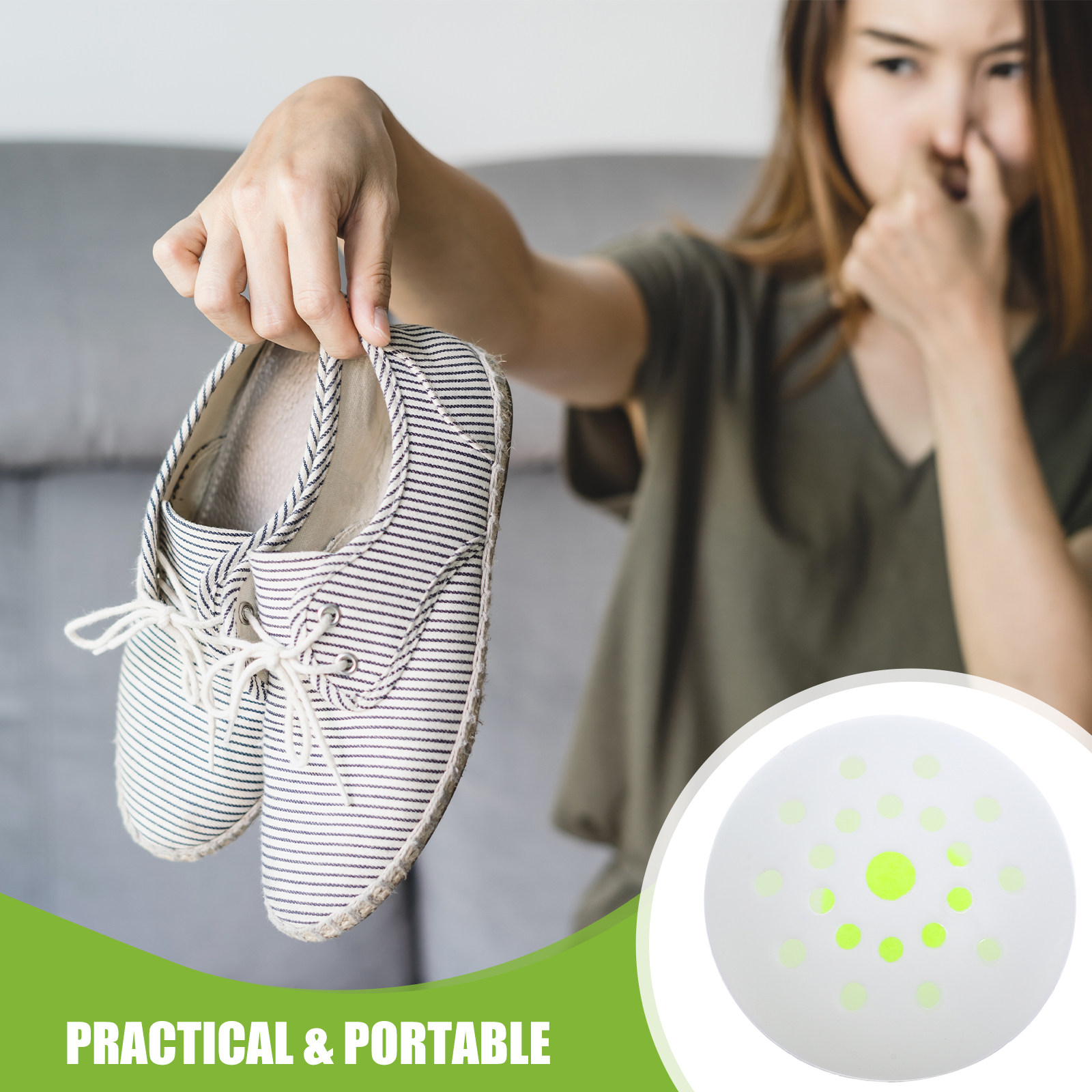 Shoe Deodorizer Ball - ลูกบอลดับกลิ่นรองเท้า 20 ชิ้น ช่วยขจัดกลิ่นไม่พึงประสงค์ในรองเท้า กระเป๋าออกกำลังกาย ตู้เก็บของ