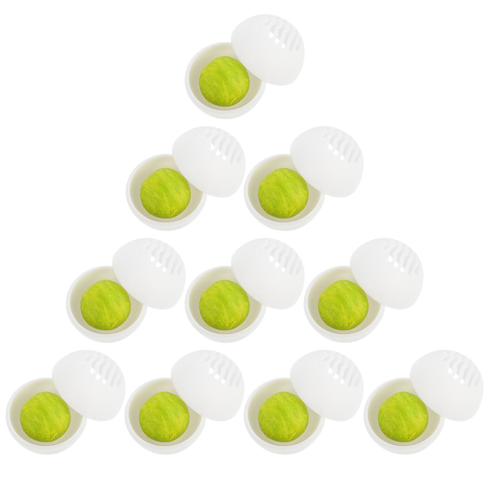 Shoe Deodorizer Ball - ลูกบอลดับกลิ่นรองเท้า 10 ชิ้น กลิ่นหอมสดชื่นยาวนาน สำหรับรองเท้าผ้าใบ กระเป๋ายิม
