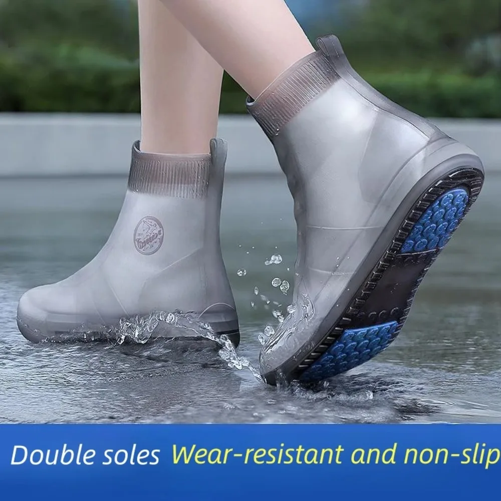 Sneaker Case - รองเท้ากันน้ําซิลิโคน Anti-SLIP Rain BOOTS รองเท้าผ้าใบ Unisex