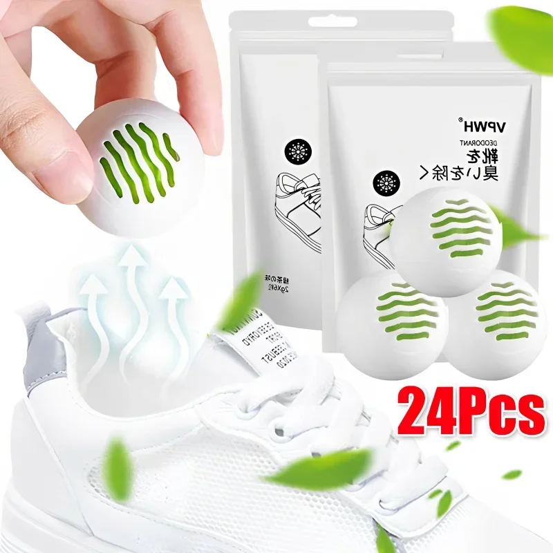 Deodorizer Balls 24/6Pcs รองเท - Shoe Deodorizer Ball บทวิจารณ์และราคา