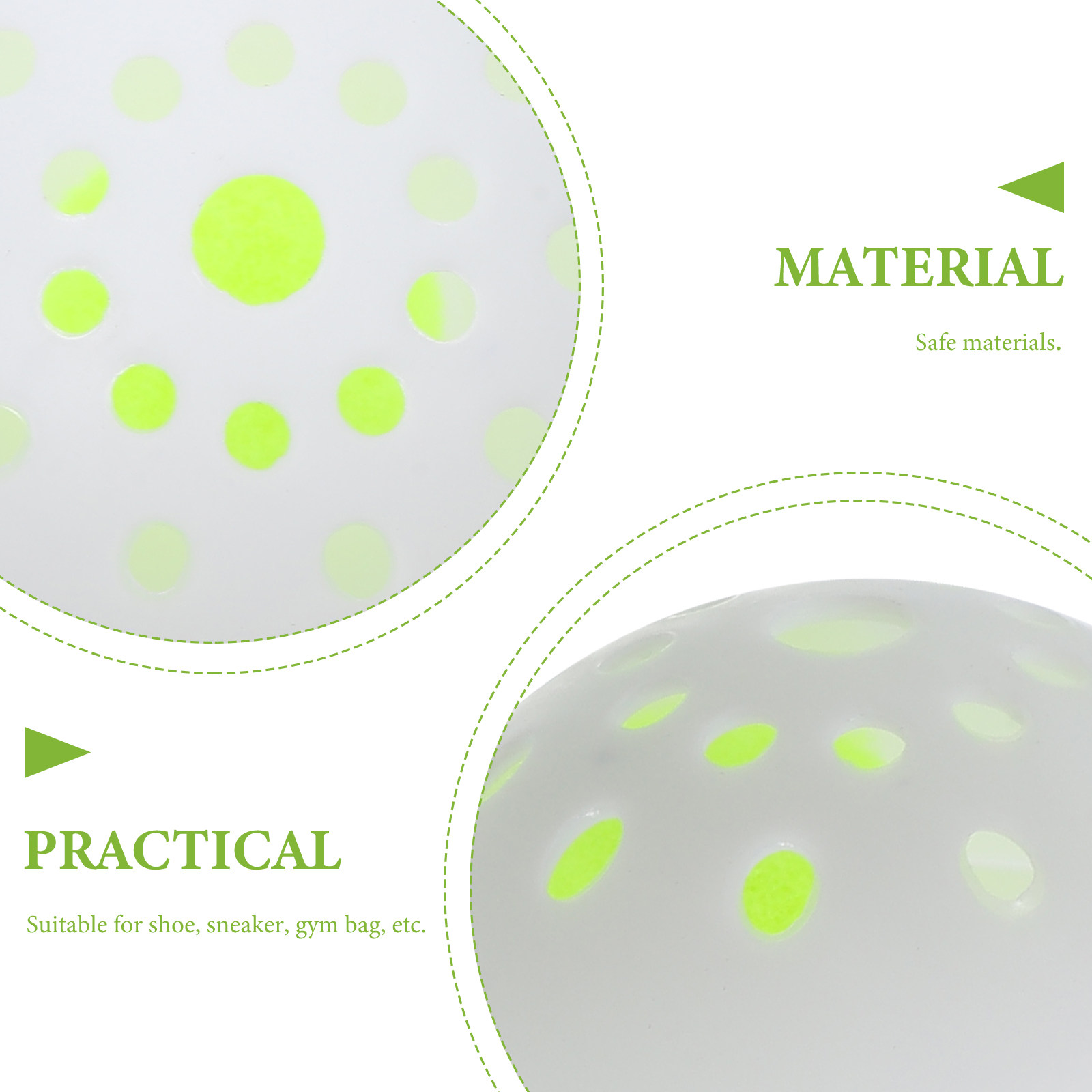 ลูกบอลดับกลิ่นรองเท้า 20 ชิ้น  - Shoe Deodorizer Ball บทวิจารณ์และราคา