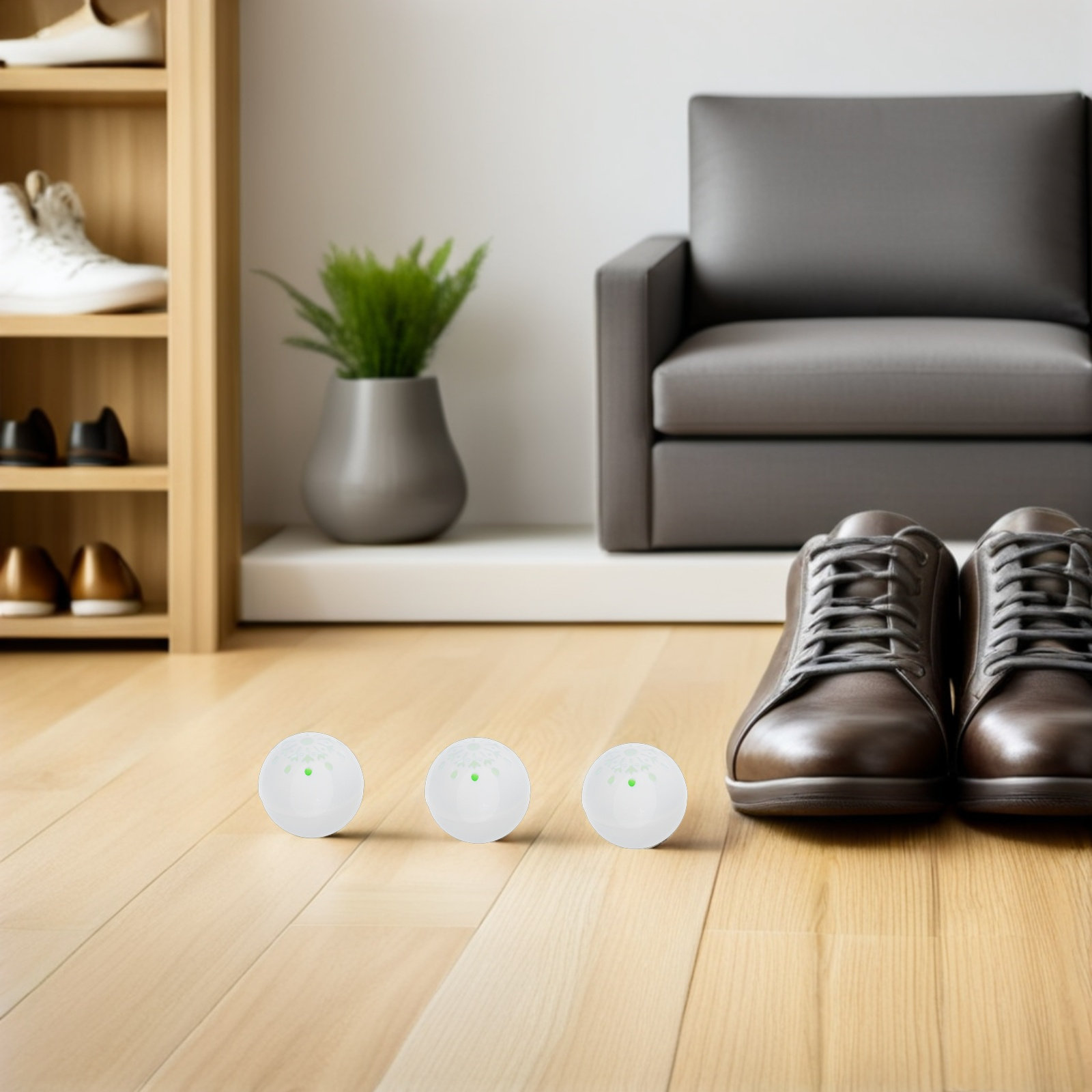 ลูกบอลดับกลิ่นรองเท้า 18 ชิ้น  - Shoe Deodorizer Ball บทวิจารณ์และราคา