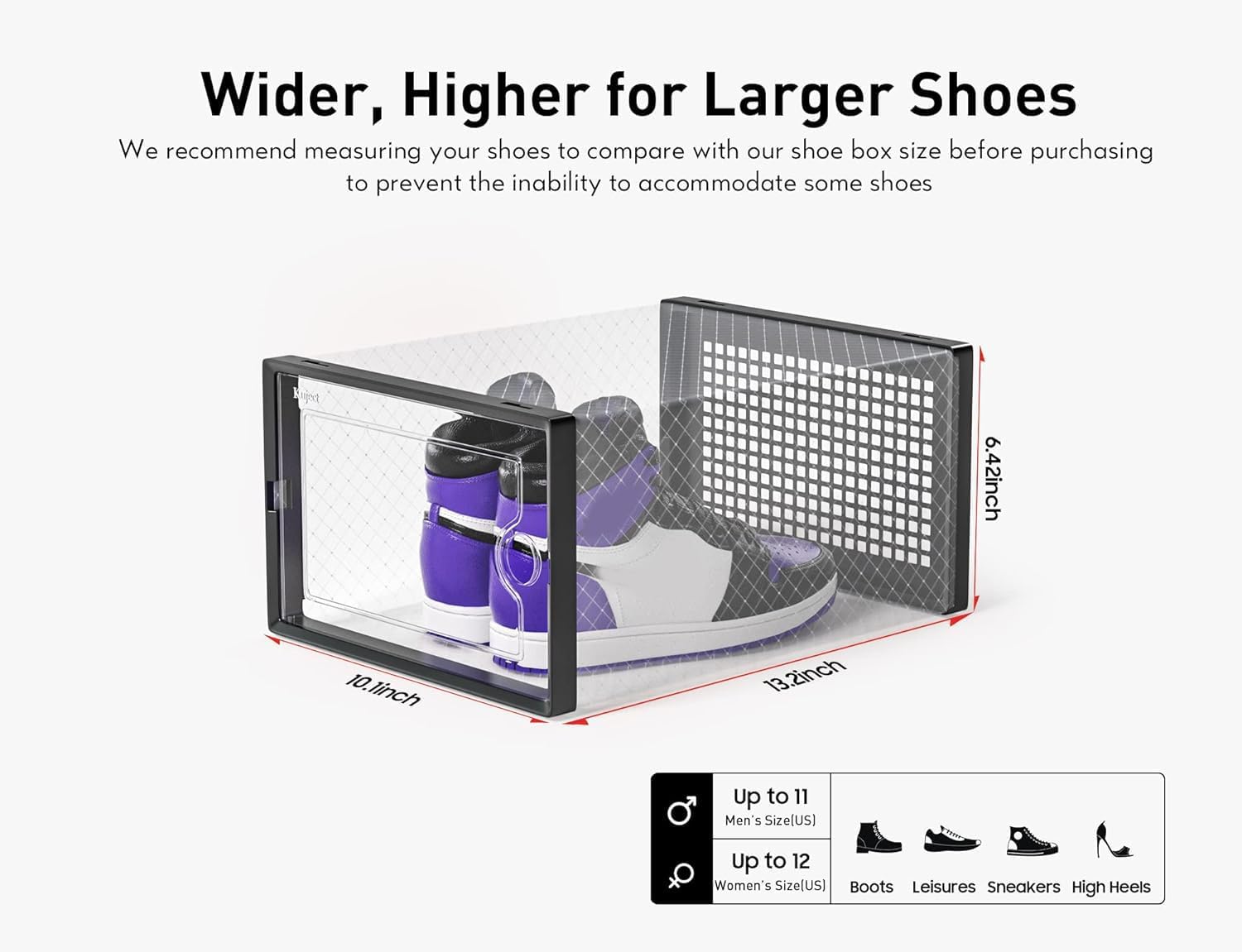 กล่องเก็บรองเท้าพลาสติกใส 12 แ - Sneaker Case บทวิจารณ์และราคา