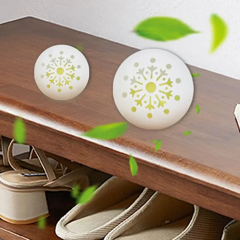 24/1 ชิ้นรองเท้าระงับกลิ่นกายล - Shoe Deodorizer Ball บทวิจารณ์และราคา