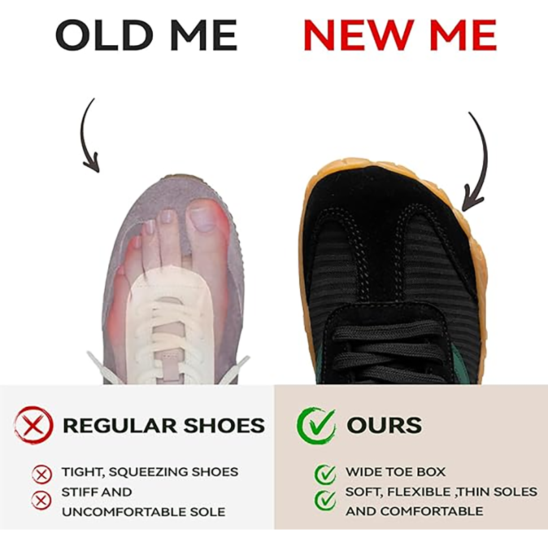 รองเท้าเดินป่าแบบเท้าเปล่าสำหร - Sneaker Case บทวิจารณ์และราคา