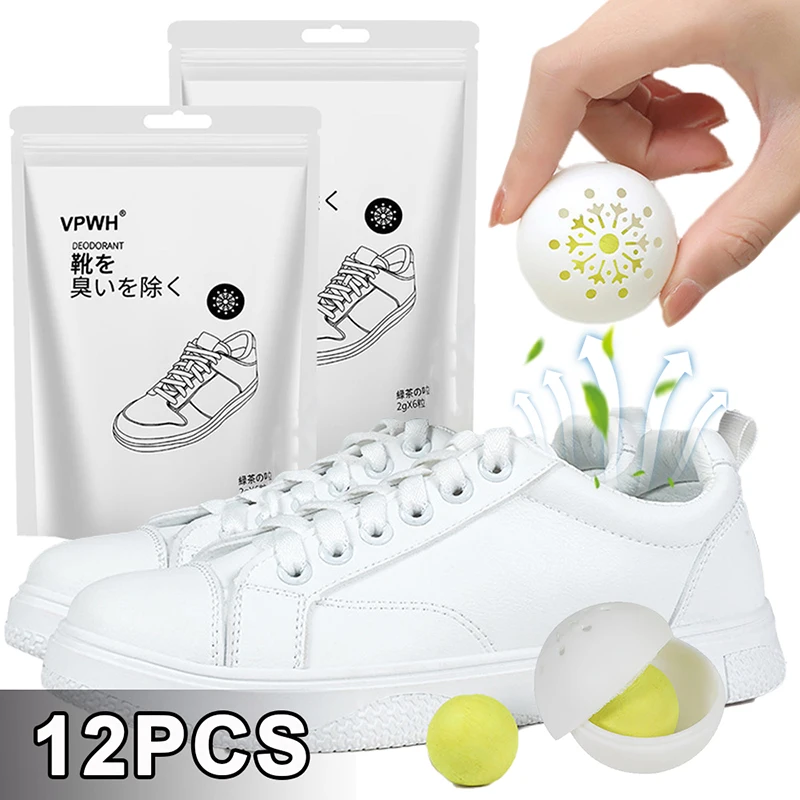 1-12 ชิ้น Deodorizer Freshener - Shoe Deodorizer Ball บทวิจารณ์และราคา