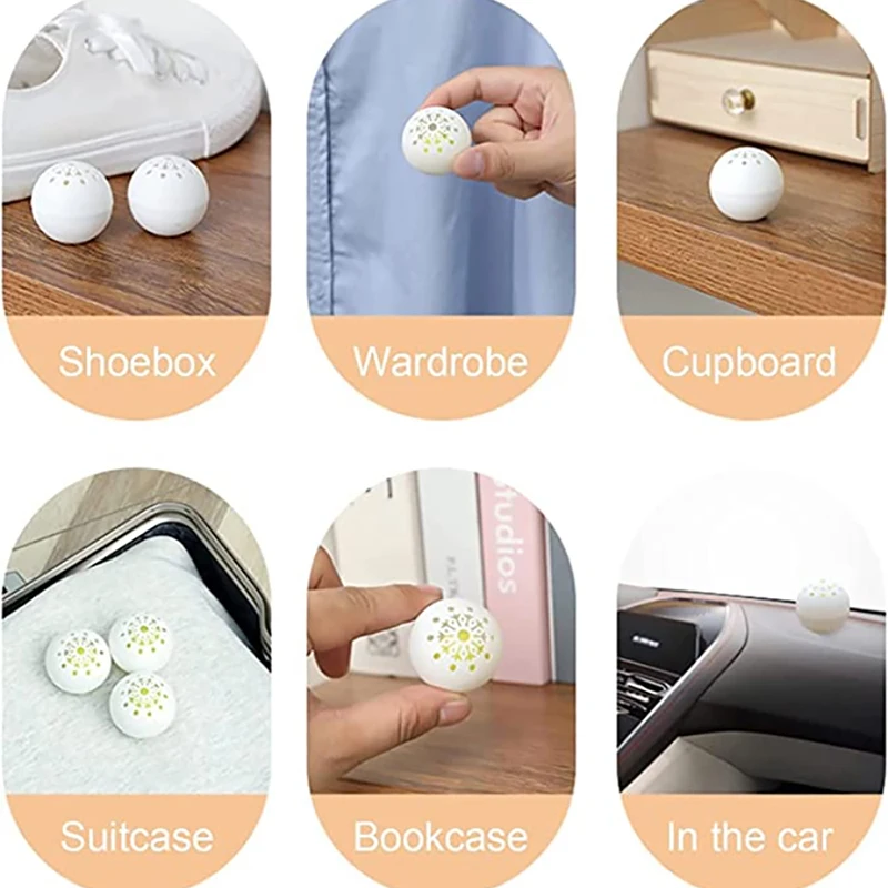 1-12 ชิ้น Deodorizer Freshener - Shoe Deodorizer Ball บทวิจารณ์และราคา
