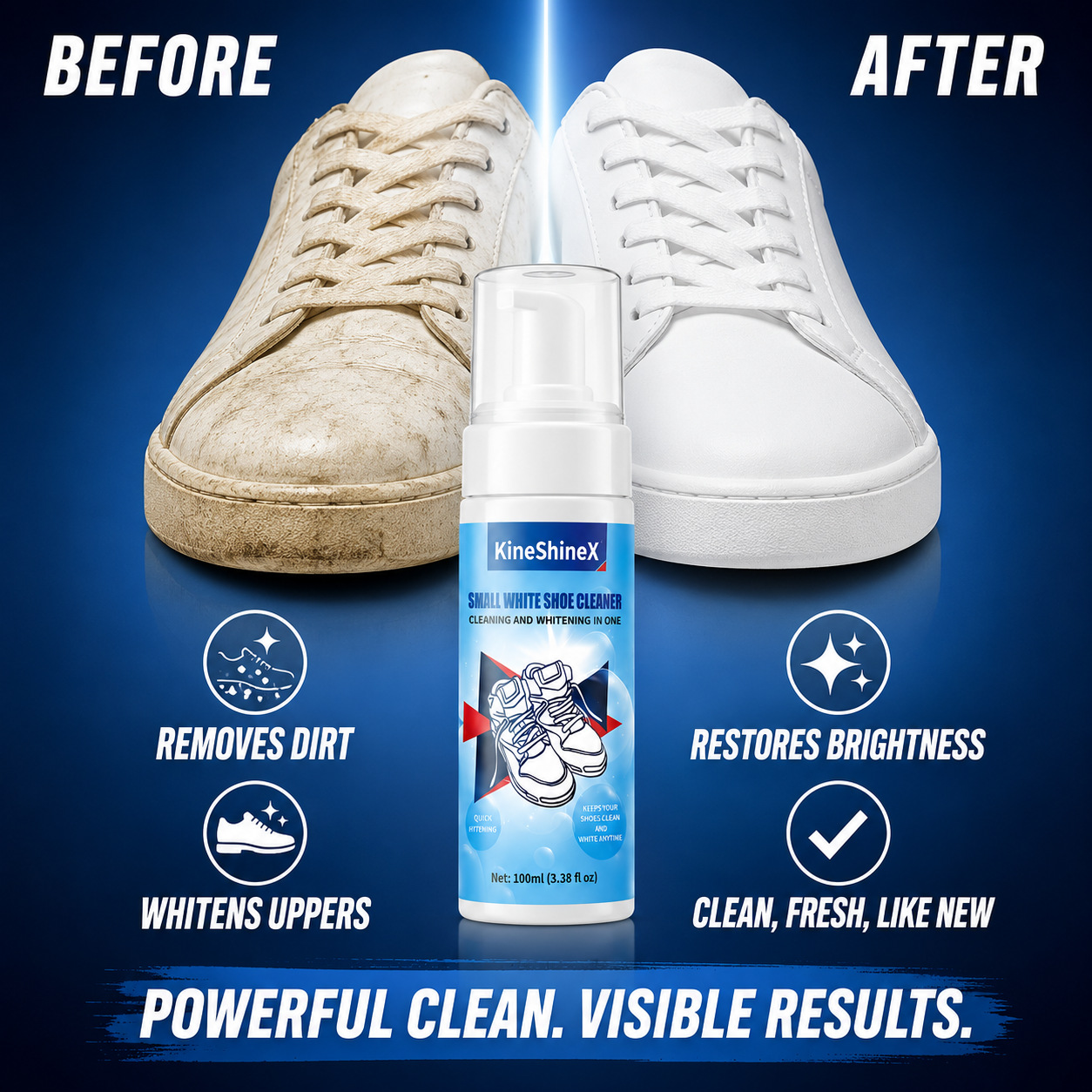 ชุดทำความสะอาดรองเท้า Gihen โฟ - Sneakers Care บทวิจารณ์และราคา